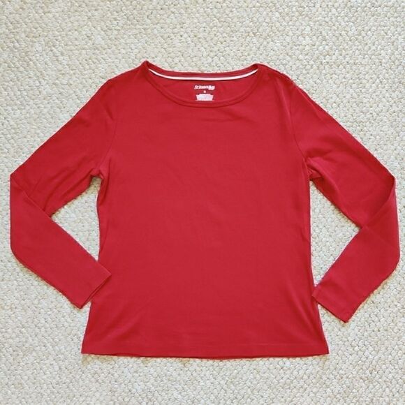 St. John's Bay cotton long sleeve tee sz PS - Picture 7 of 9